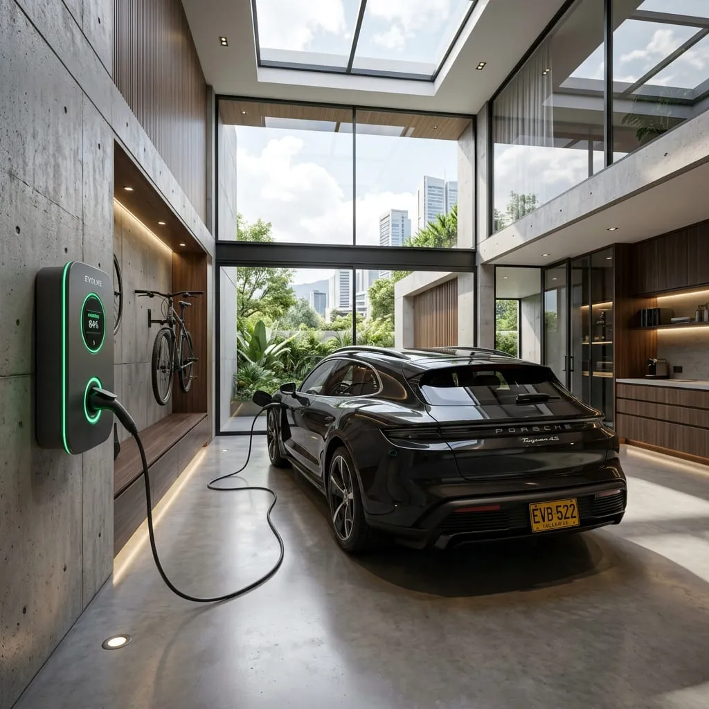 Instalación de cargador EV ServiCharger