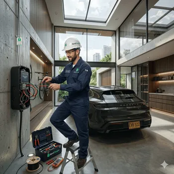 Instalador profesional ServiCharger