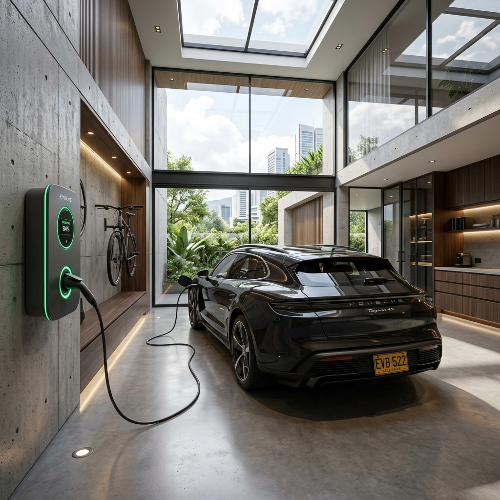 Instalación de cargador EV ServiCharger